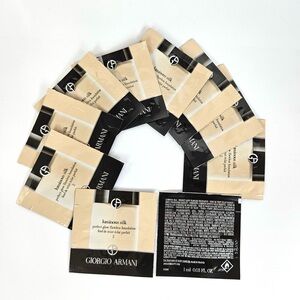 10 GIORGIO ARMANI Luminous Silk Perfect Glow Flawless Foundation Samples SHADE 2